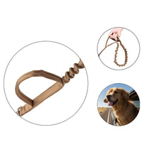 Dog elastic buffer rope