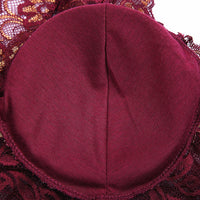 Lace zero-binding seamless underwear Women's vest-type micro-gathered no steel ring sports bra wholesale