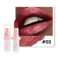 Metal Pearlescent Lipstick Lip Lacquer