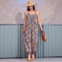 Plus-size Women's High-waisted Fashionable Jumpsuit
