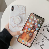 Bronze marble stripe mobile phone