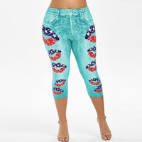 Digital positioning print pants