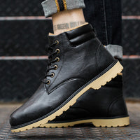 High top and pile warm cotton boots