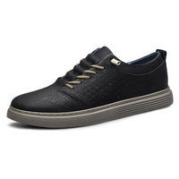 Hollow-out Breathable Hole Shoes Casual Spring And Summer Low-top Cowhide Surface Fashion Shoes