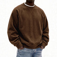 Mens Fashionable Simple And Relaxed Fit Sweatshirt