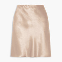 New European And American-style Elastic High-waist Solid-color Skirt For Women