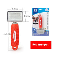 Fashion Comfortable Plastic Handle Pet Needle Comb