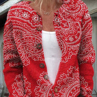 New 3D Digital Printing Cardigan Sweater