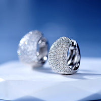 Pave-set Light-luxury Earrings Womens American Style