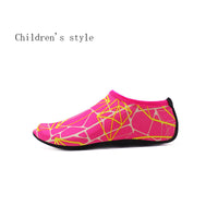 Fashionable Simple Printed Beach Socks Diving Shoes