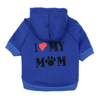 Dog Clothes Fleece Printed Mummy Pet Sweater