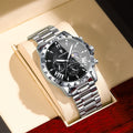 Multifunctional Moon Phase Mens Watch