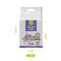 Deodorizing Low-dust Milky-scented Pea Cat Litter Specially Designed For Cat Houses