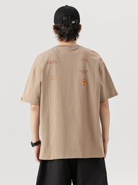 Japanese Minimalist Short Sleeved Men's Summer