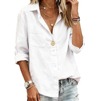 Cardigan Multi Color Cotton Top Shirt