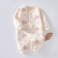 Baby Warm Jumpsuit Autumn And Winter Quilted Clothes
