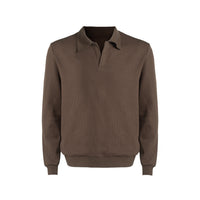 Blended Soft Skin-friendly Crewneck Base-layer Long-sleeve Hoodie
