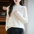 Women's Wool Mock Neck Sweater