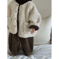 Winter One-piece Fleece Double-sided Fleece Clothing, Warm Cotton-padded Coat