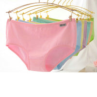 Women's underwear cotton mid-waist plus size cotton