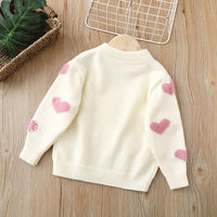 Girl's Sweater Knitwear Pullover Cardigan Top