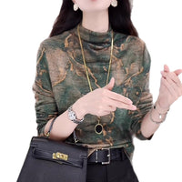High-end Sophisticated Printed Blouseunique And Stylish Top