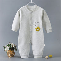 Spring new baby boneless one-piece long sleeves