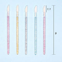 Crystal rod lip brush red brush lip gloss brush