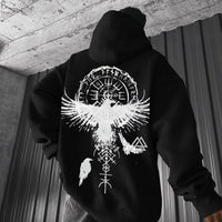 Men's Fashion Hooded With Rope Sweater