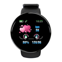 D18 Round  Smart Bracelet Color Screen Sports Pedometer Sleep