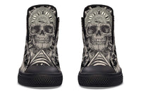High Top Canvas Shoes For Printing Lovers