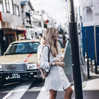 Women's Rayon Lapel Loose Casual Top Shirt