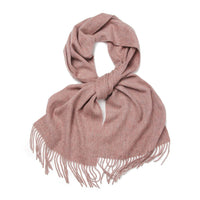 Inner Mongolia Full Wool Shawl Scarf Women's Plain Wool Scarf