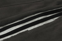 Men's Distressed Side Striped Stitching Casual Shorts