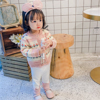 Baby girl knitted jacket