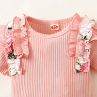Sunken Stripe Cotton And Printed Shorts Plus Belt Fashion Style