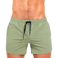 Mesh Lining Swimming Sports And Fitness Shorts