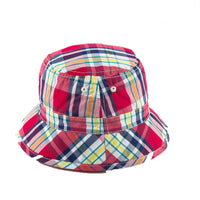 Children wear basin hat on both sides