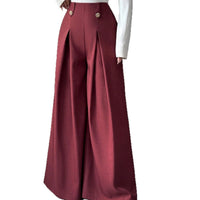 American-style Flowy High-end Wide-leg Pants