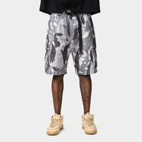 Camouflage Shorts For Men Overalls Loose Trendy Casual