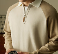 American Casual High Density Half Zipper Sweater
