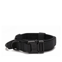Nylon Wear-resistant Tactical Pet Collar Outdoor Adjustable Medium And Large Traction Dog Collar