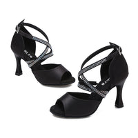 Hot Drilling Latin Dance Shoes Soft Bottom