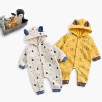 Baby Jumpsuit Autumn And Winter Thickening