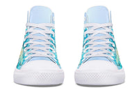 Fashion Print Couple High-Top Canvas Shoes