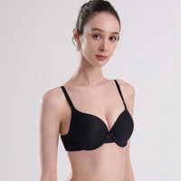 Women's Underwear French Hook And Eye Closure With Steel Ring Gathering Bra