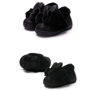 Children's cotton slipper bag heel warm and non slip baby home shoes men's and women's cotton shoes