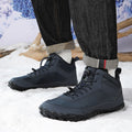 Fleece-lined Waterproof Snow Boots Couple High-top Casual Cotton Shoes