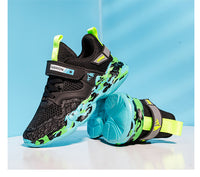 Hollow flying knit sneakers
