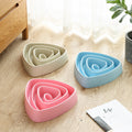 Oversized Plastic Triangle Dog Basin